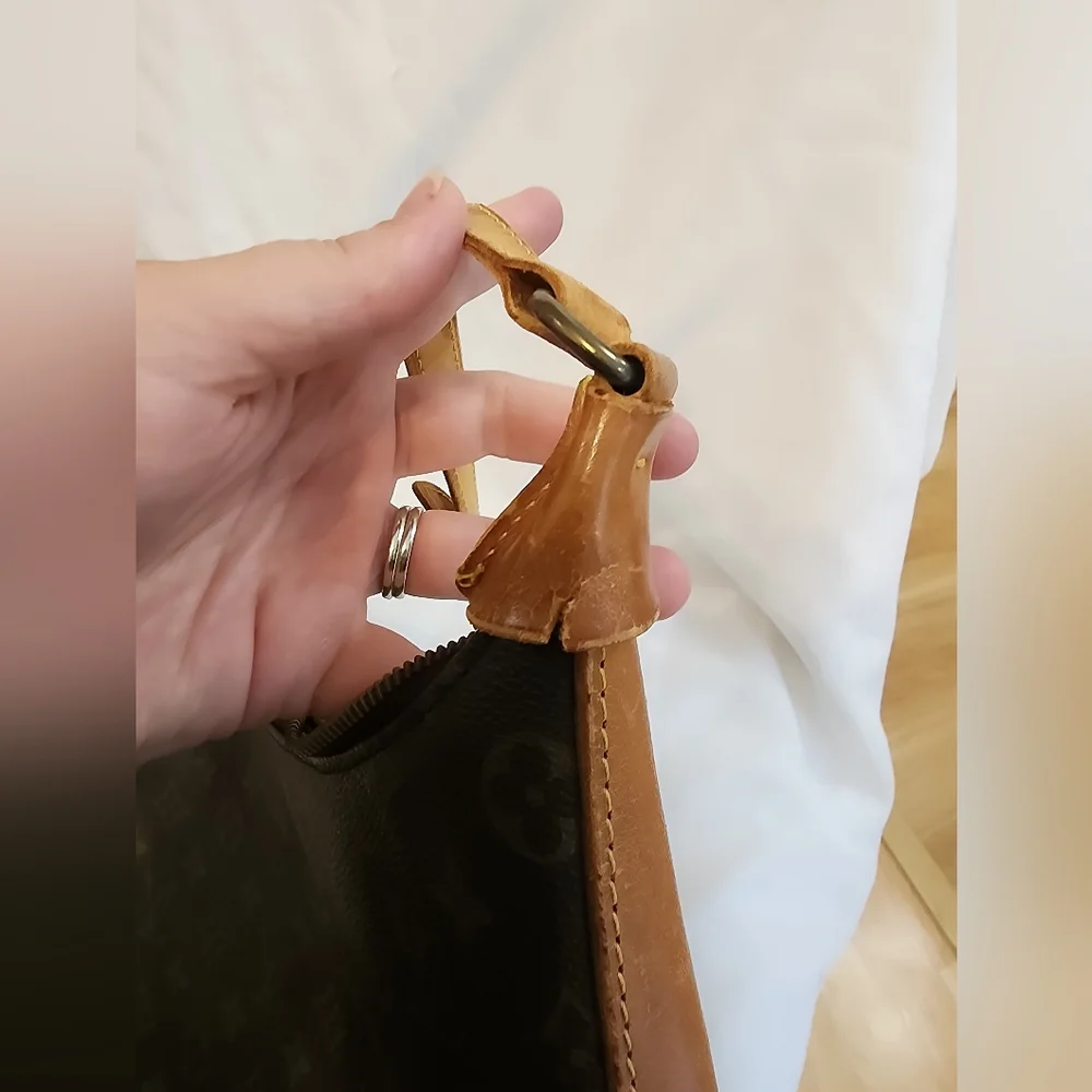 Vintage Louis Vuitton Brown Monogram Bagatelle Bag - Picture 3 of 15